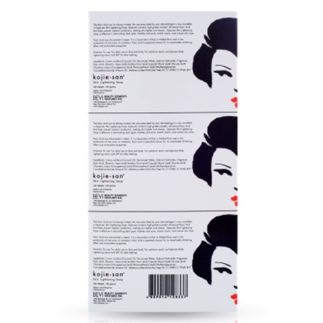 Set 3 cục xà bông trắng da, loại bỏ mụn lưng Kojie.San Philippine | BigBuy360 - bigbuy360.vn