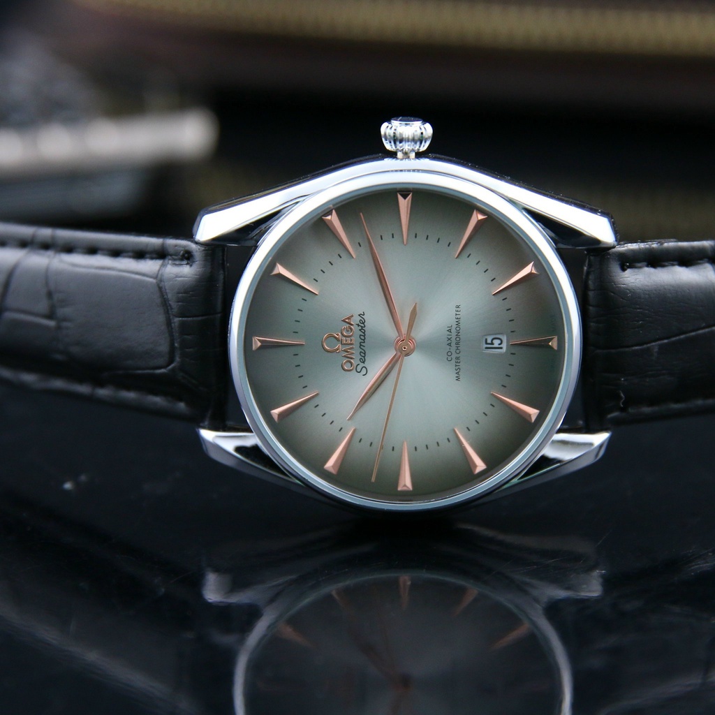 Đồng Hồ - Đồng Hồ Nam Omega OM8081 Dây Da - Có Lịch Ngày Cao Cấp - Kiểu Dáng Trẻ Trung, Năng Động, Lịch Lãm, Đẳng Cấp | BigBuy360 - bigbuy360.vn