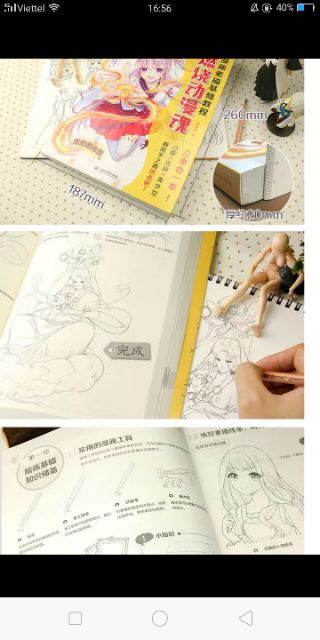 (ODER) Tập tranh dạy vẽ Anime Ms007