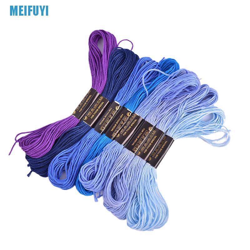 (Hàng Mới Về) Bộ 150 Cuộn Chỉ Cotton Nhiều Màu Sắc 439v