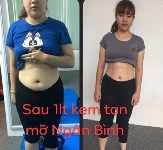 Kem tan mỡ tặng kèm đai