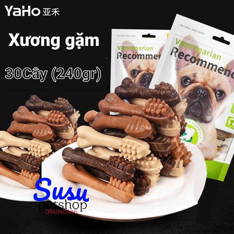 Xương gặm Yaho sạch răng (túi 30 cây)