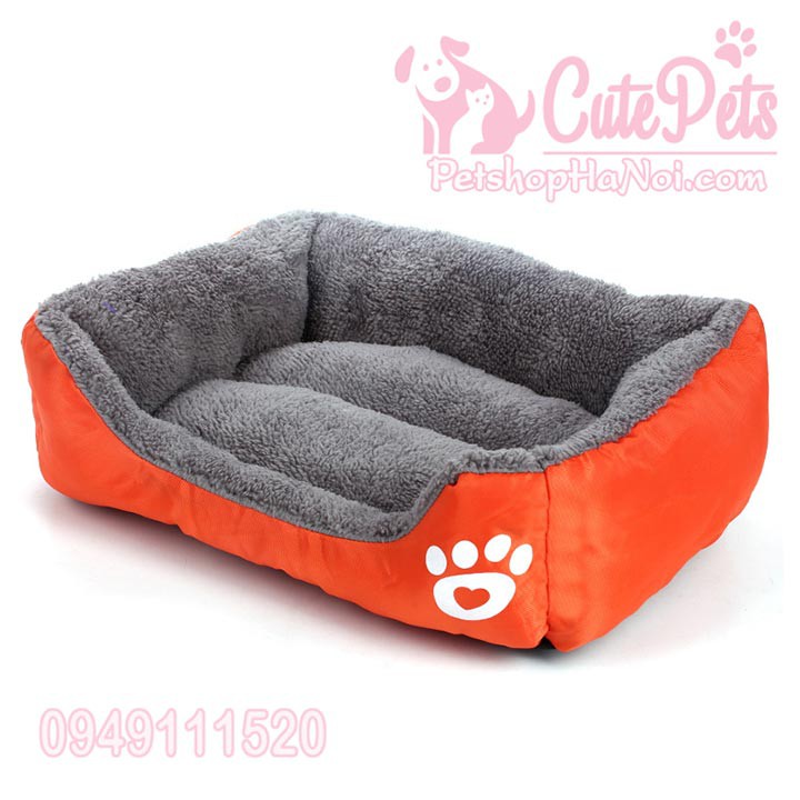 Đệm vải lông chân chó cho chó mèo - CutePets Phụ kiện thú cưng Pet shop Hà Nội