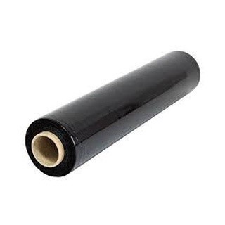 Màng PE đen khổ 15cm màn co quấn hàng, màng pallet bọc hàng giá rẻ Hà Nội