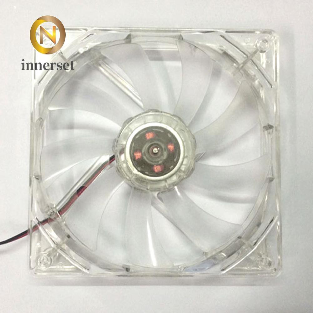 Quạt Tản Nhiệt Có Đèn Led 12v 4pin 12cm 120mm Cho Pc