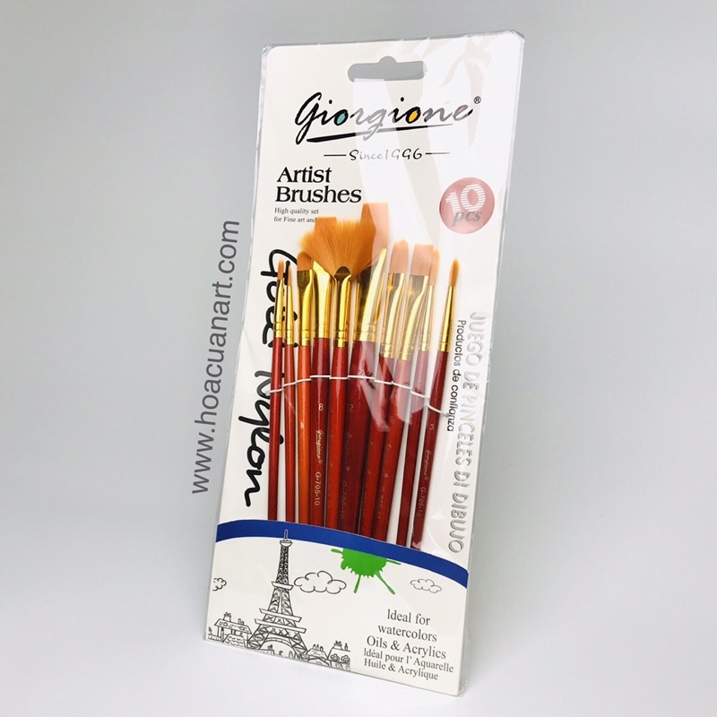 Cọ vẽ Artist Brush Set 10 cây