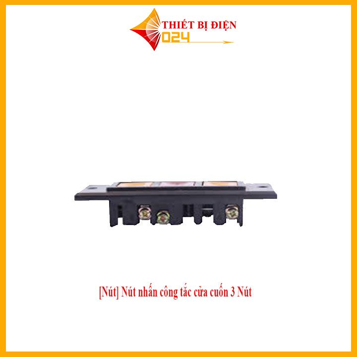 Nút nhấn công tắc cửa cuốn 3 nút.Nút nhấn cửa cuốn 3 NÚT AC600V-3A