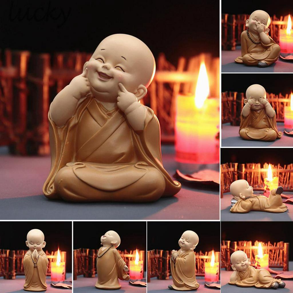 Mô hình trang trí hình chú tiểu dễ thương xinh xắn
