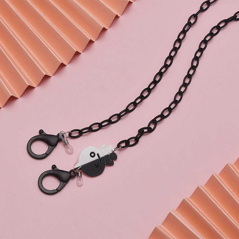 XiaoboACC Dây Chuỗi Thiết Kế Kiểu Hoạt Hình Để Giữ Khẩu Trang Mắt Kính Chống Mất Tiện Lợi 50CM