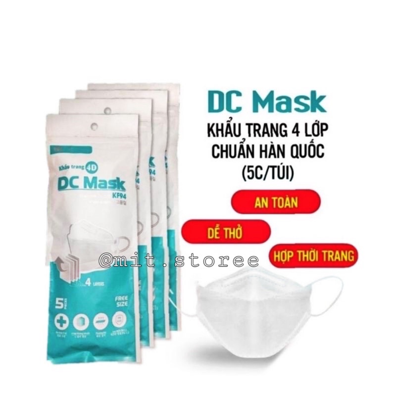 Thùng Khẩu Trang KF94 Hàn Quốc