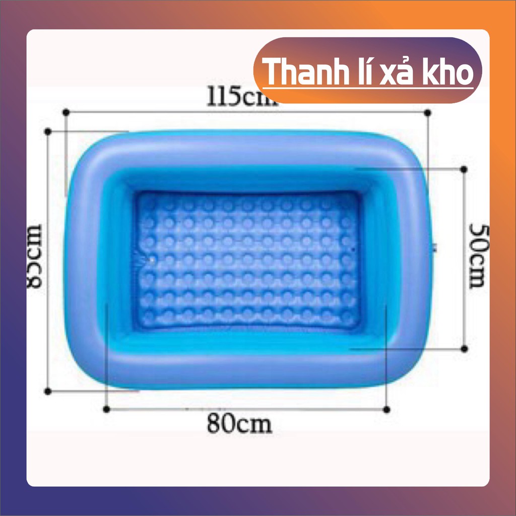 [RẺ VÔ ĐỊCH] BỂ BƠI PHAO CHO BÉ ĐỦ SIZE 1M2, 1M3, 1M5, 1M8, 2M1, 2M6 CHẤT LIỆU PVC AN TOÀN CHO BÉ.  LỖI 1 ĐỔI 1