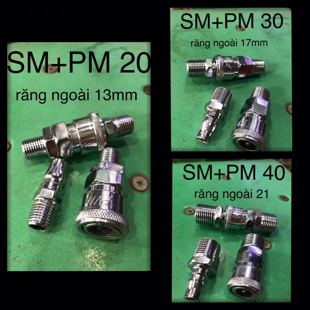 Đầu Nối Nhanh Đủ loại (giá rẻ)