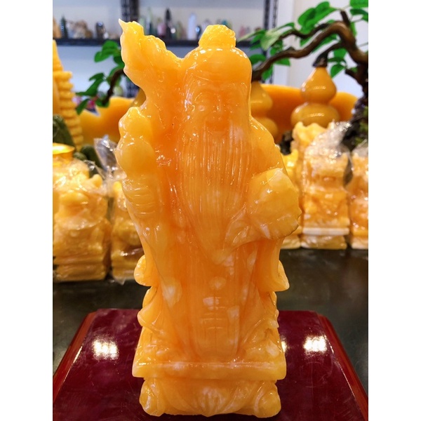 Bộ Tượng Tam Đa Phúc Lộc Thọ Đá Ngọc Hoàng Long &amp; Đá Ngọc Onyx Xanh