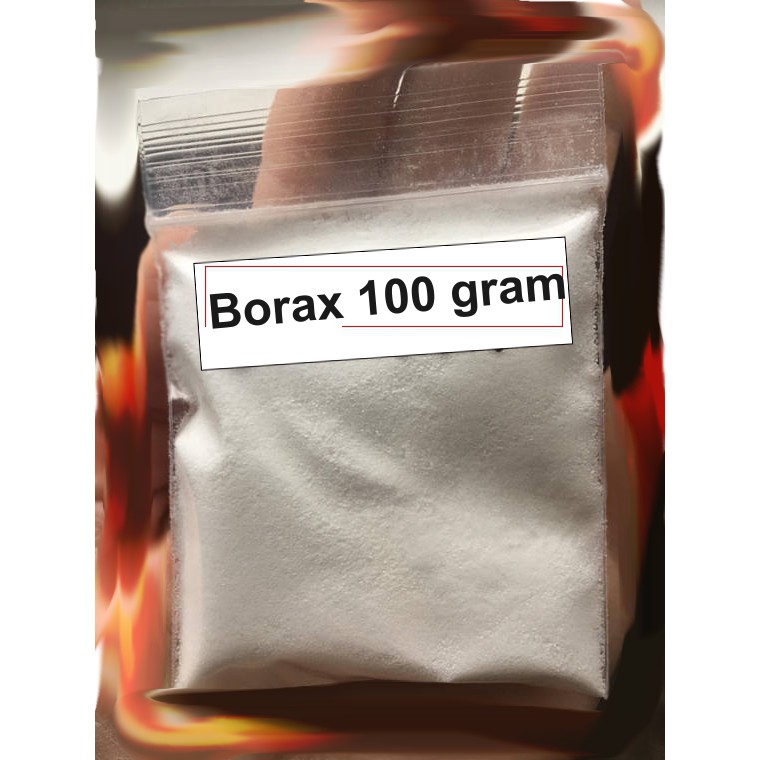 Bột borax 100gr - nguyên liệu làm slime