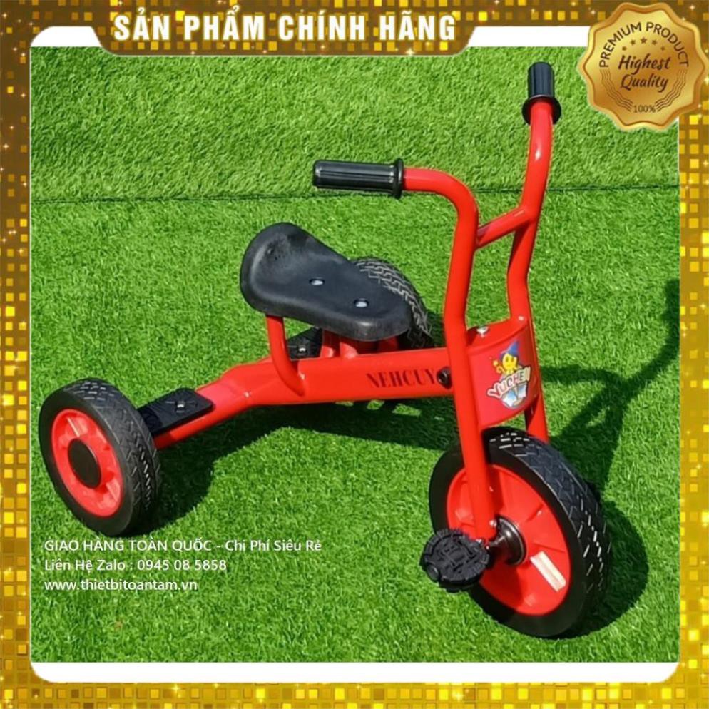 ( có sẳn )  Xe đạp đơn màu đỏ 3 bánh giá rẻ, uy tín NHẤT tphcm