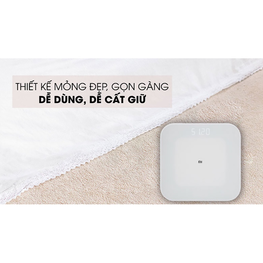 Cân Sức Khỏe Xiaomi Smart Scale 2  thông minh- Trợ Lý Sức Khỏe vô cùng hữu ích và cần thiết trang bị cho gia đình bạn.