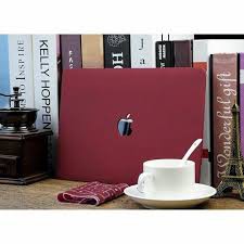 Case ,Ốp Macbook Màu Đỏ Đô Đủ Dòng (Tặng Kèm Nút Chống Bụi + Bộ kẹp chống gãy sạc)