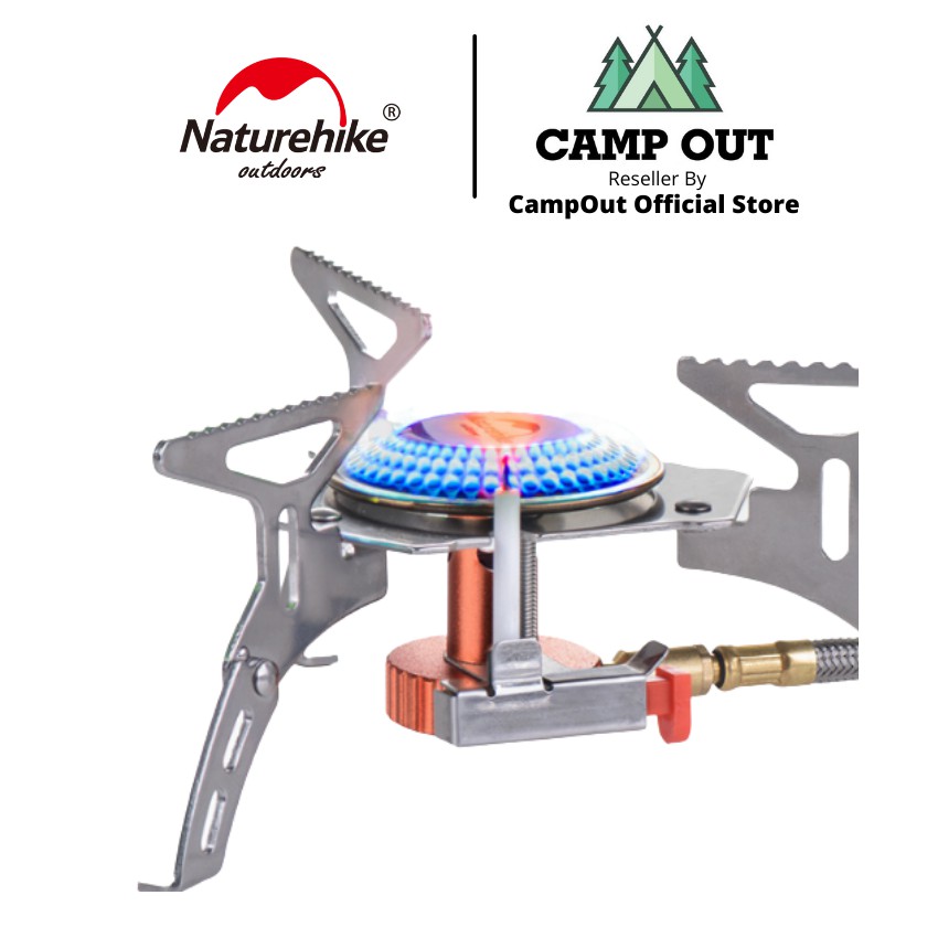 bếp gas mini naturehike campoutvn xếp gọn đồ cắm trại cắm trại du lịch dã ngoại A013