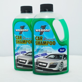 Xà bông rửa xe và làm bóng xe WAXONE 1 CAR SHAMPOO Hương Brut 1Lít