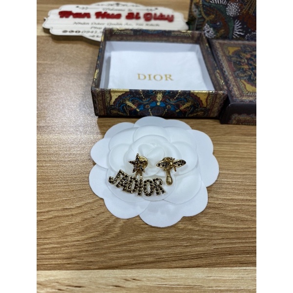 Bông tai cao cấp Dior