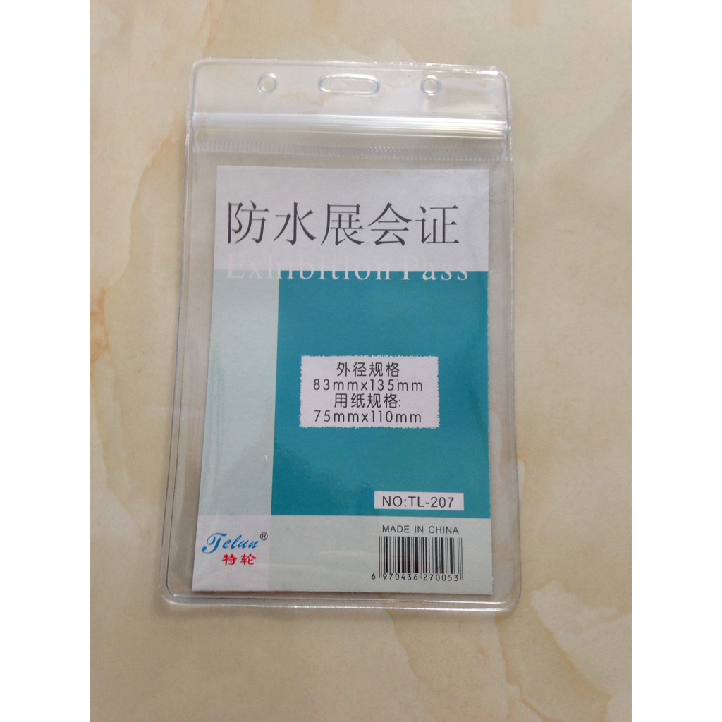 Mặt thẻ đeo nhân viên 207 và củ rút mặt cười (Combo 50 bộ) HÀNG TELUN LOẠI 1