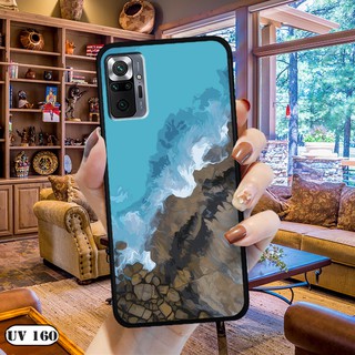 Ốp lưng nhám Xiaomi Redmi Note 10 pro - in hình