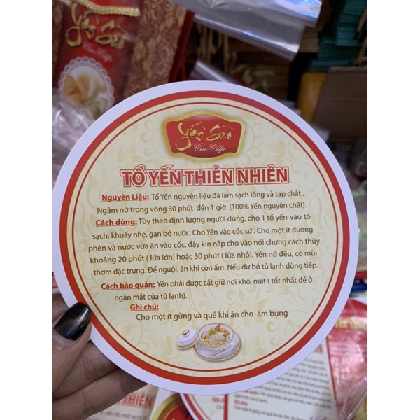 BỘ HM2K-CĐ, 100g YẾN TINH