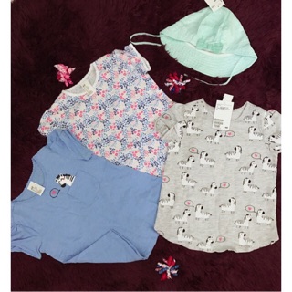Set 3 áo HM bé gái chính hãng H&M us