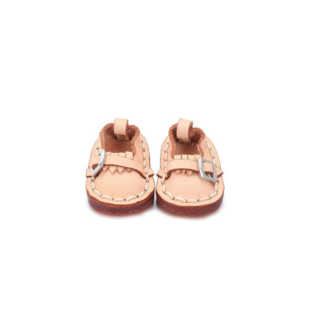 Giày Búp Bê Da Bò Handmade 6 Màu Dành Cho Búp Bê 1 / 11 OB11