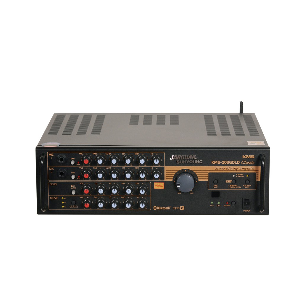 Amply karaoke Jarguar Suhyoung KMS-203 Gold Classic nhập khẩu chính hãng Hàn Quốc