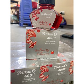 Mực Pelikan 4001 Đức 62.5ml - Đỏ