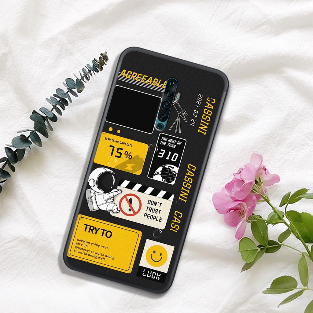 Ốp Lưng OPPO REALME X - OPPO K3 - RENO - RENO 2 - RENO 2F , In hình Astronuats Chibi cực đẹp.