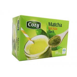 combo 10 hộp Trà COZY Matcha 306g 18 gói
