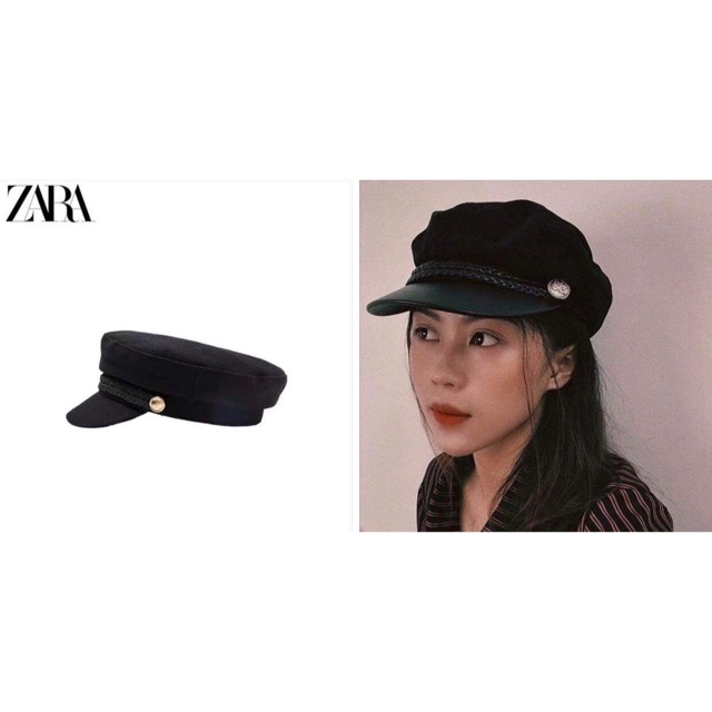 Mũ nồi beret ZARA auth 100%