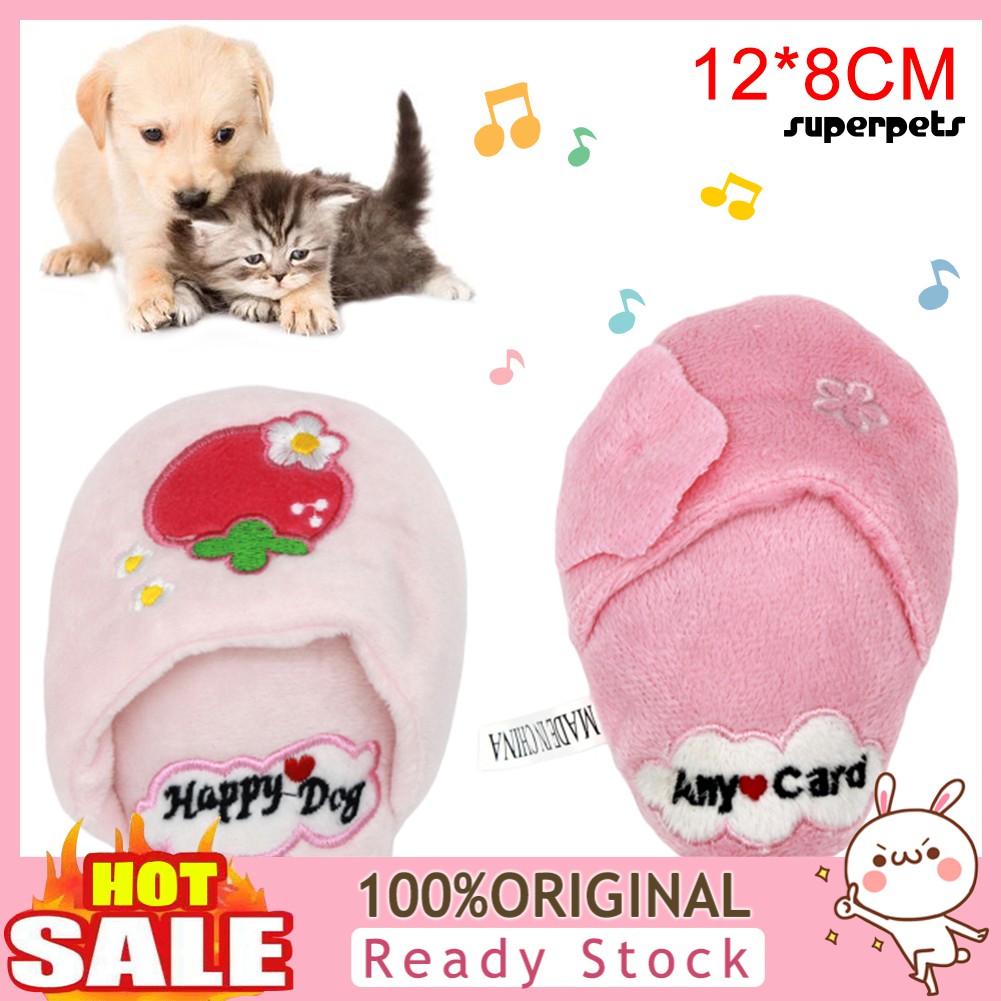 Dép Bông Đồ Chơi Cho Thú Cưng