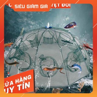(SIÊU RẺ) Lưới Bát Quái Bắt Cá, Tôm, Cua, Lươn, Trạch (RẺ VÔ ĐỊCH)