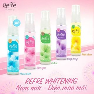 Xịt khử mùi Refre (đủ màu)
