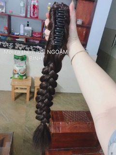 [ẢNH CÓ VIDEO] Tóc giả Yuritran (ĐUÔI BÍNH PHỒNG)