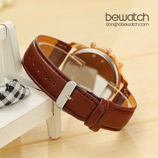 Đồng hồ Unisex Geneva dây da nâu