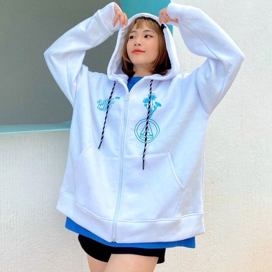 [Giá Sale] ÁO HOODIE - ÁO KHOÁC NỈ NGOẠI Angel Land (HD1990 - Kèm Ảnh Thật - Chữ A Hoa Cúc) | BigBuy360 - bigbuy360.vn