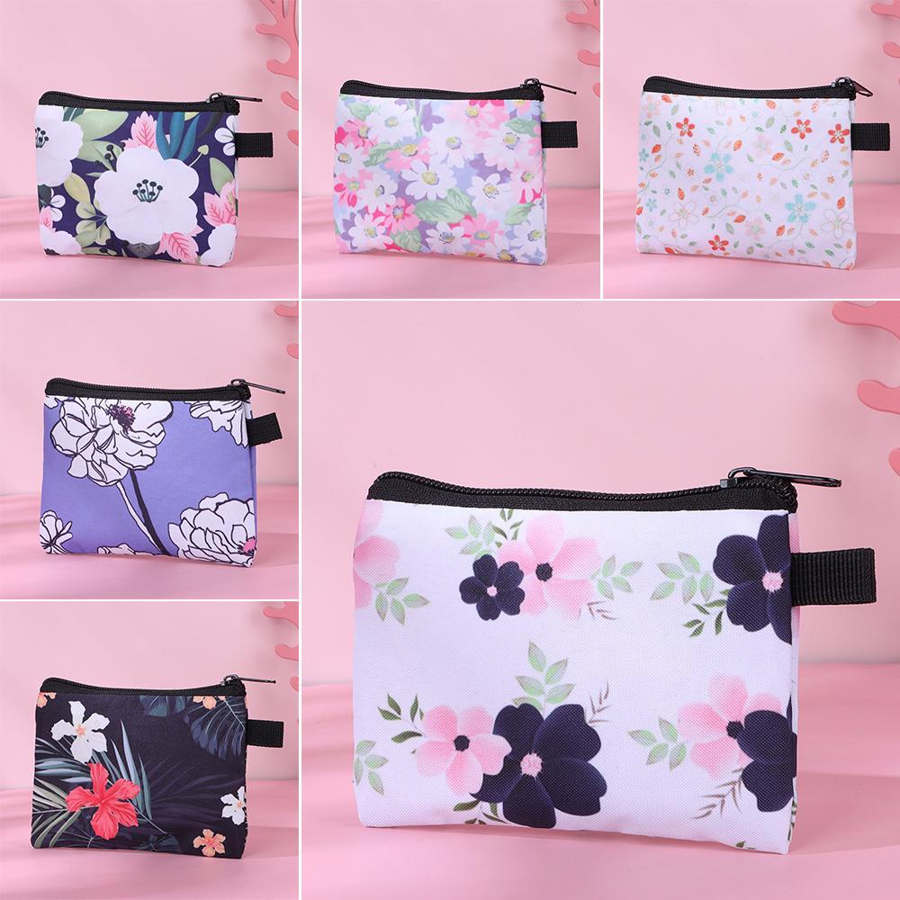 Túi Đựng Khăn Giấy / Son Môi / Mỹ Phẩm In Họa Tiết Sọc Caro Tiện Dụng