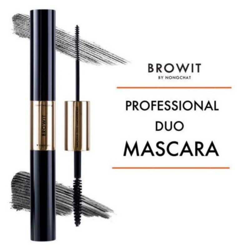 Mascara 2 Đầu BROWIT by nongchat - Professional Duo - Date: 2024