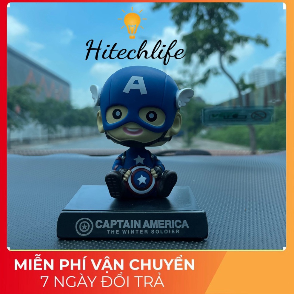 Set Nhân Vật Avenger Trang Trí Taplo Ô Tô - Bộ Spiderman Iron Man Captain Americal Trang Trí Taplo Xe Hơi, Bàn Làm Việc | BigBuy360 - bigbuy360.vn