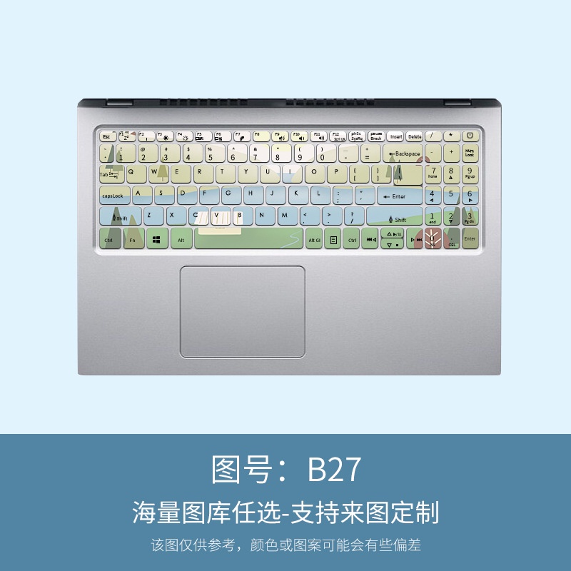 Phim Hoạt Hình Dán Bảo Vệ Bàn Phím Laptop Chống Bụi Cho ACER 15.6 inch ACER ASPIRE 3 SLIM A315-35-C7SL Fun S50-51 A315-55G Swift3 SF315-51 EX215-51G A315