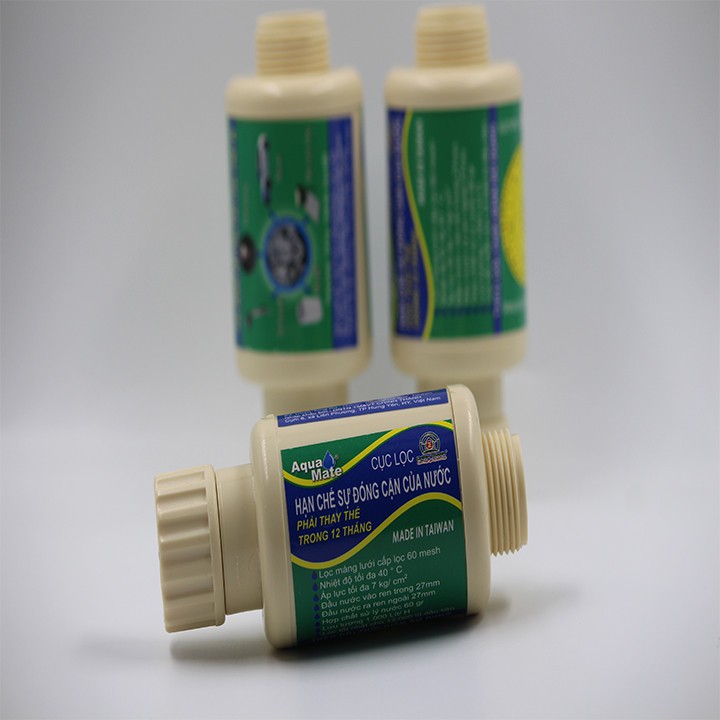 Cục lọc xử lý nước cứng hạn chế sự đóng cặn của nước nhập khẩu Đài Loan