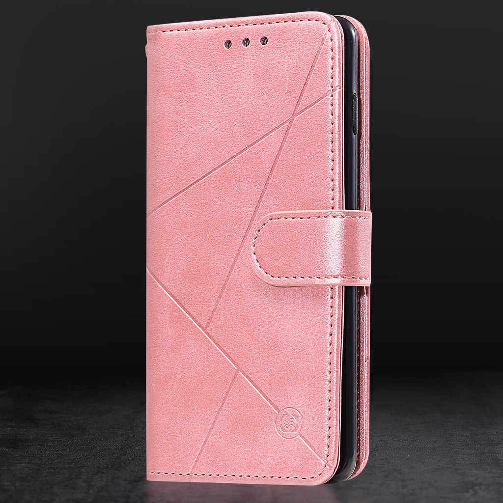 Casing For Xiaomi Redmi Note 9S Note 9 Pro Max Note 8T Note 7 Pro Note 8 Pro Note 9 Pro Note 8 Note 7 Wallet ID Card holder Soft PU Leather Flip Stand Skin Strap Cover Case New Slim Splice Pattern Design phone Flip Cover Case