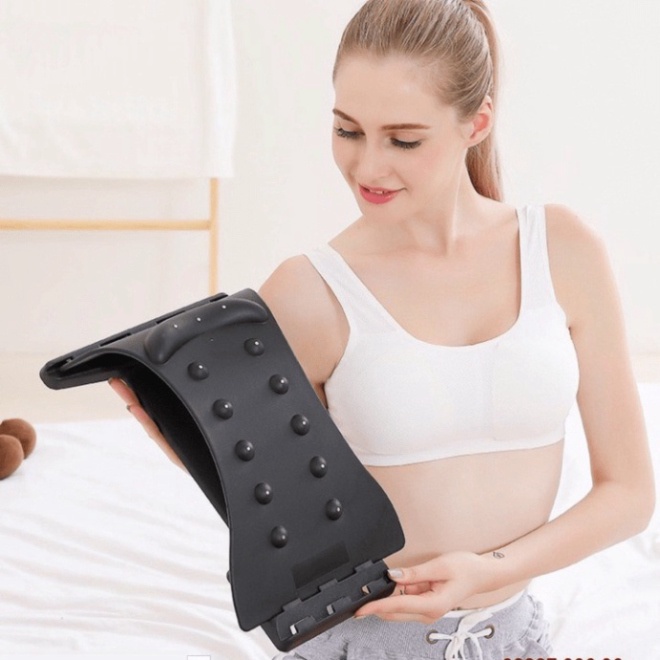 Dụng Cụ Massage Hỗ Trợ Tập Lưng, Cổ, Vai, Gáy - Khung Nắn Chỉnh Cột Sống Và Điều Trị Thoát Vị Đĩa Đệm