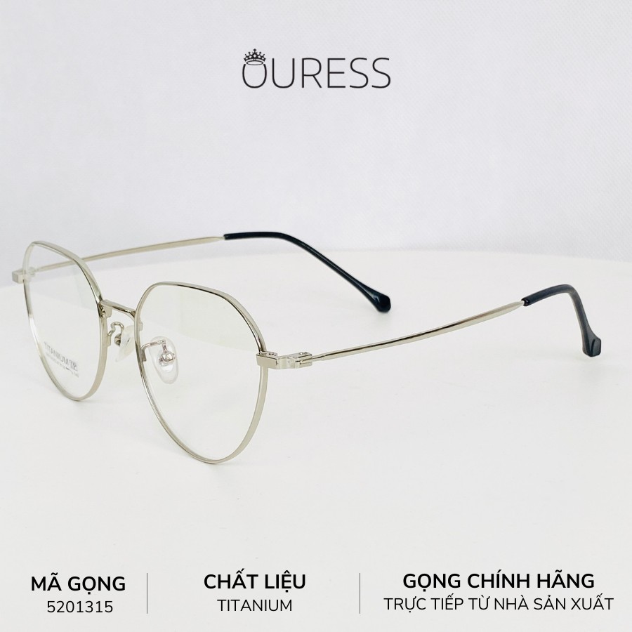 Gọng kính Ovan Titanium Ouress 5201315 Bền Đẹp Trendy