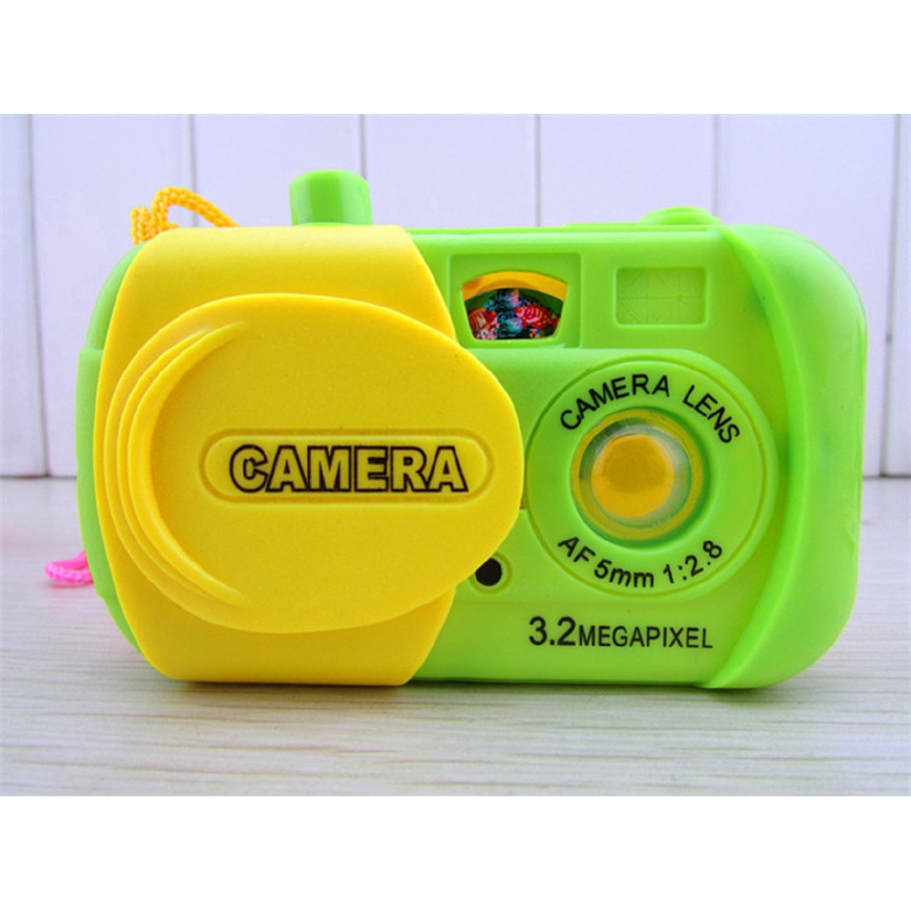 Bộ 2 máy ảnh đồ chơi dạy bé chụp hình dễ thương