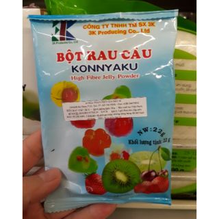 [FREESHIP 99K TOÀN QUỐC BỘT RAU CÂU( vải) KONNYYAKU 140GR